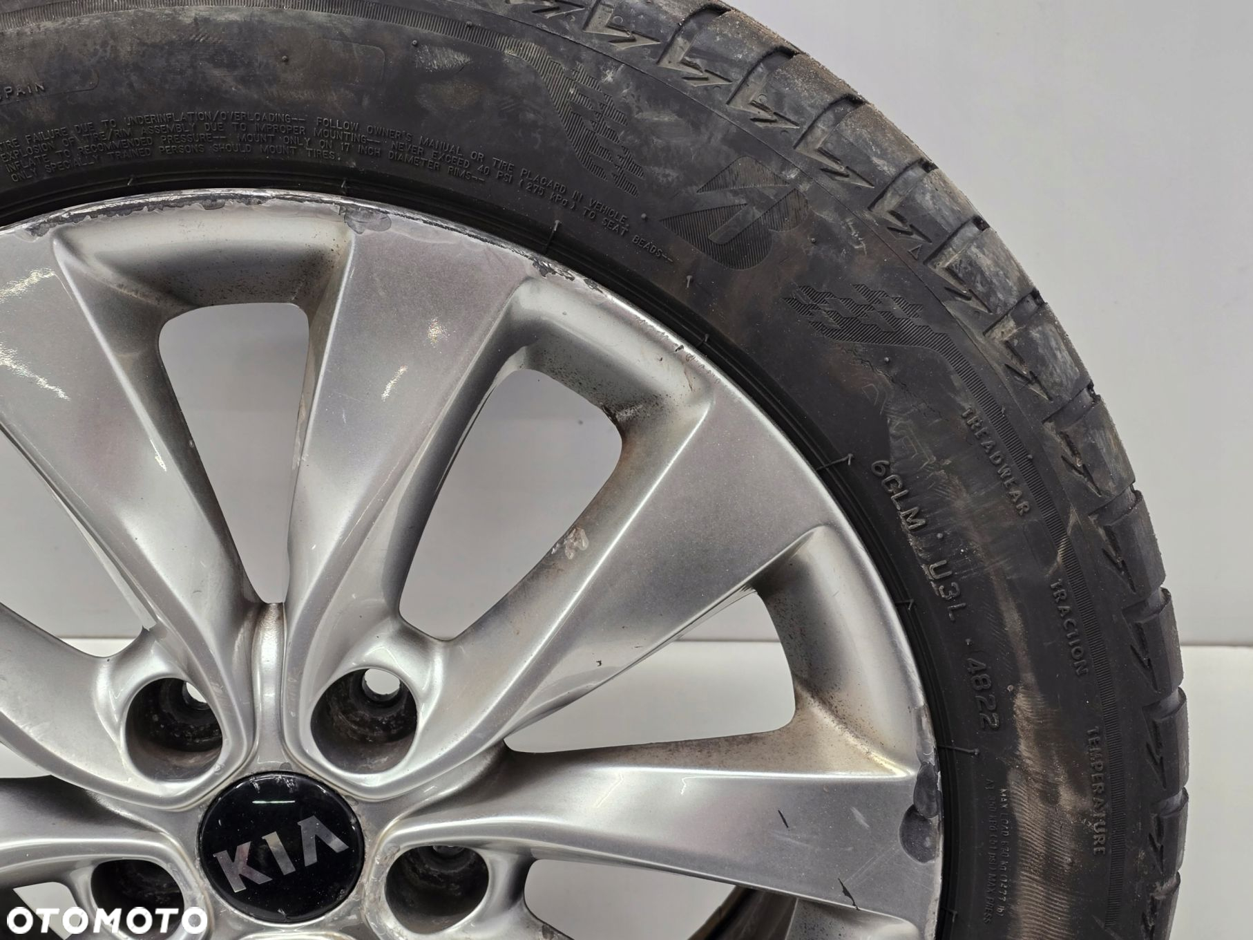 KIA OPTIMA IV 18R FELGA ALUMINIOWA 17" 5X114.3 ET52.5 52910-D4250 - 3