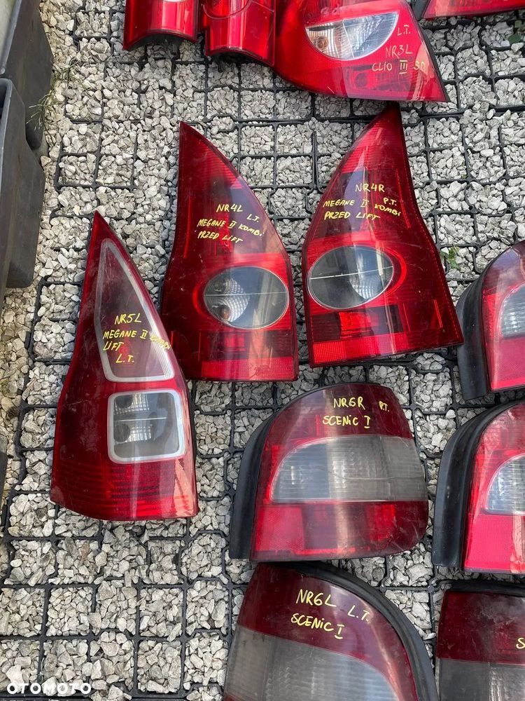 RENO LAMPY TYŁ LEWE PRAWE RENAULT LAMPA TYLNIA LEWA PRAWA - 5