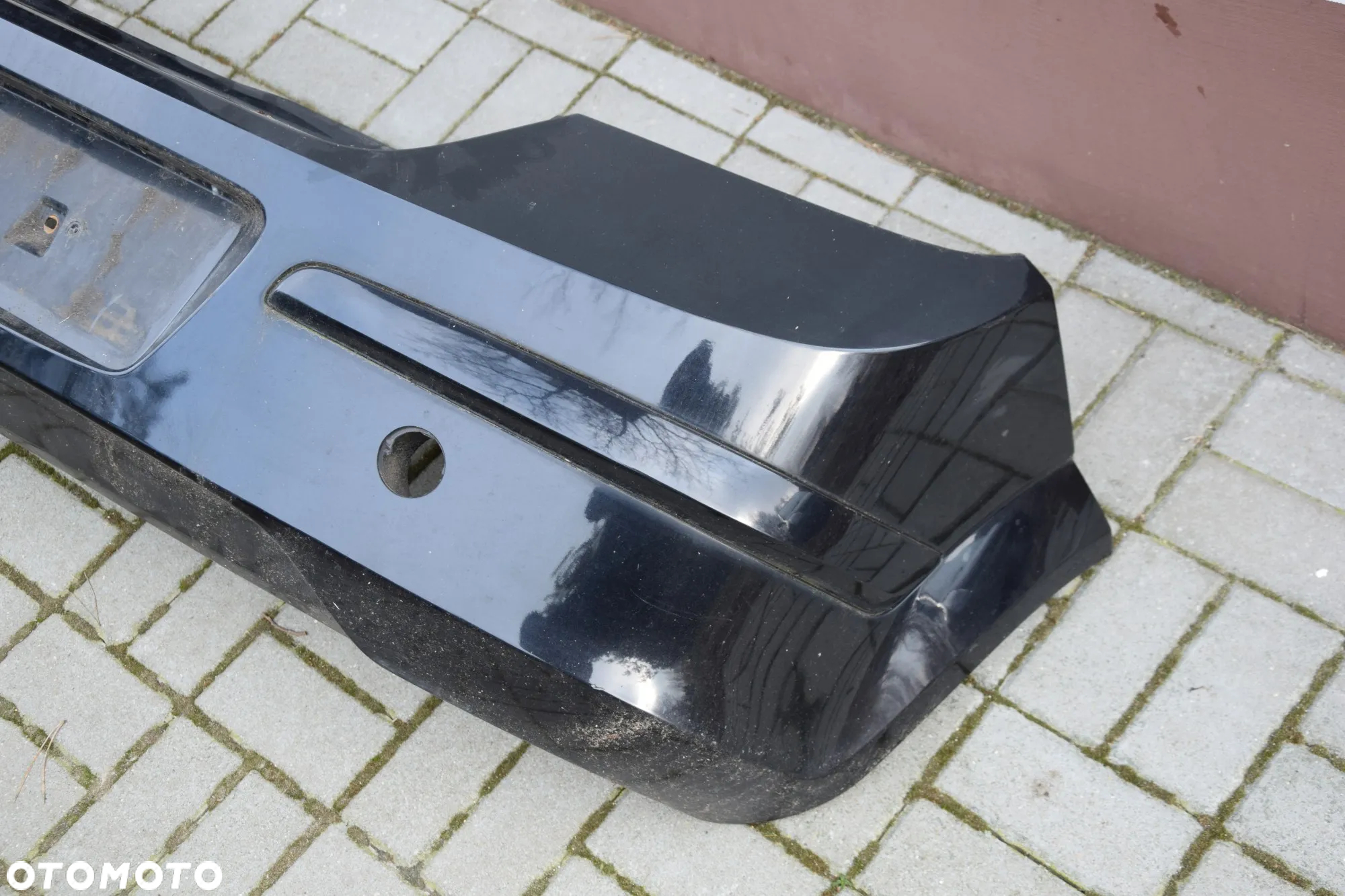 Opel Astra H 5D Hatchback Zderzak tył tylny czarny Z20R ładny WYSYŁKA - 4