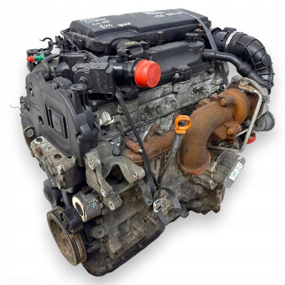 SILNIK 8HS Citroen Nemo Peugeot Bipper Tapee 1.4 HDI 68KM diesel 156 987km - 9