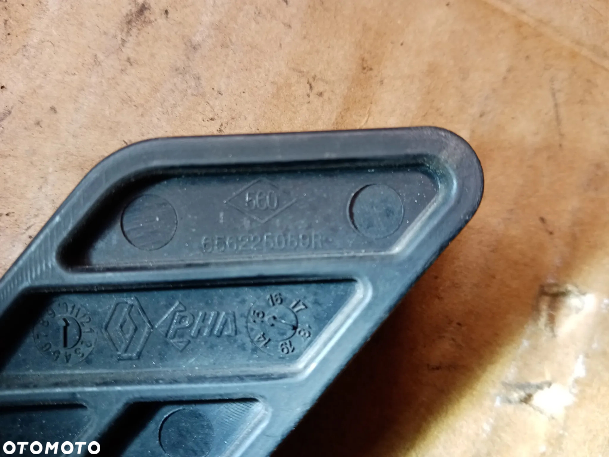 Klamka raczka dźwignia otwierania maski linka cięgno Renault Trafic III Vivaro B 656225059R - 6