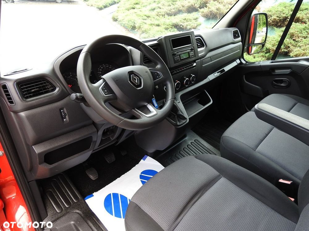 Renault MASTER PLANDEKA 10 PALET WEBASTO KLIMATYZACJA TEMPOMAT LEDY PNEUMATYKA  165KM - 3