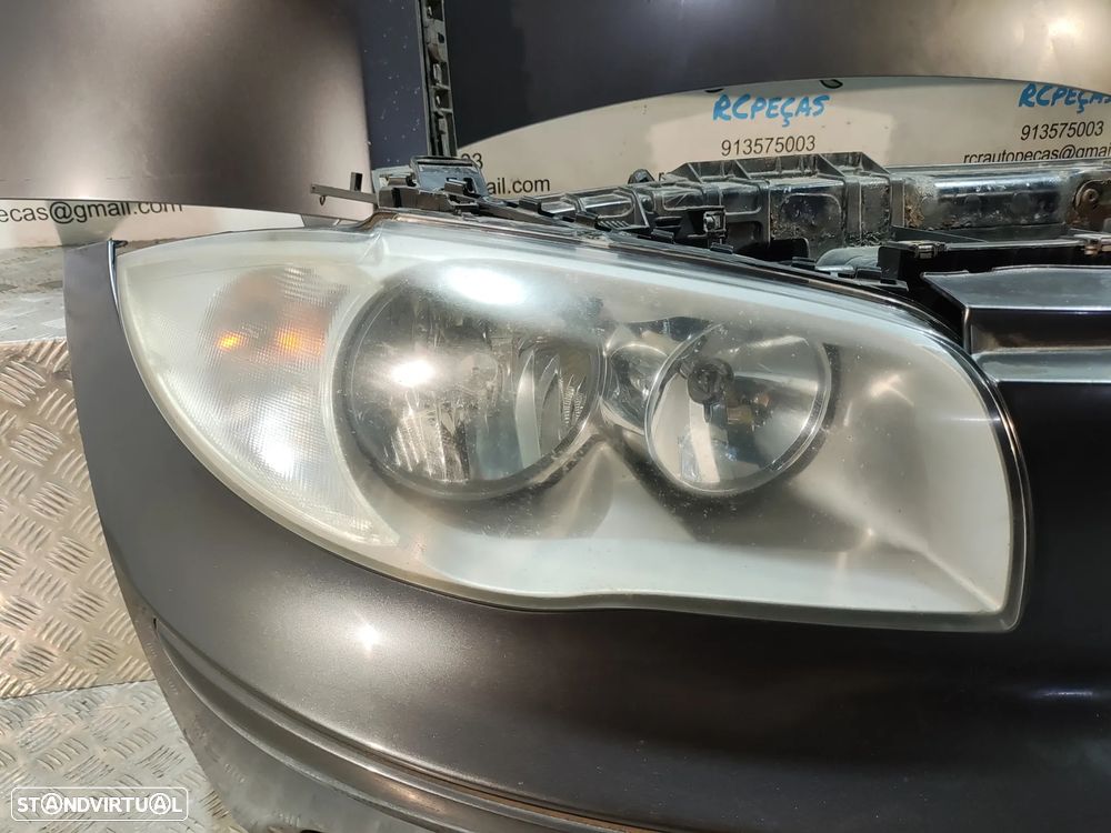 FRENTE COMPLETA BMW SERIE 1 E87 E81 PRE-LCI CAPOT PARACHOQUES GUARDA-LAMAS OTICAS RADIADOR VENTILADOR FRENTE FIBRA REFORÇO - 4