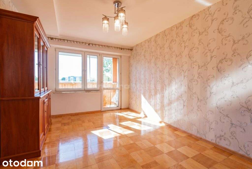 Komfortowe 48 m² 3 pokoje z dużym balkonem