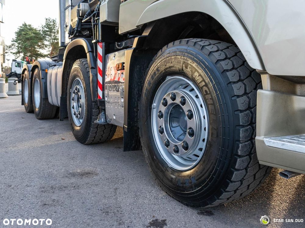 Volvo FH540 8x4 HIAB 477 E-6XS HDS Żuraw Fly Jib Wciągarka - 12