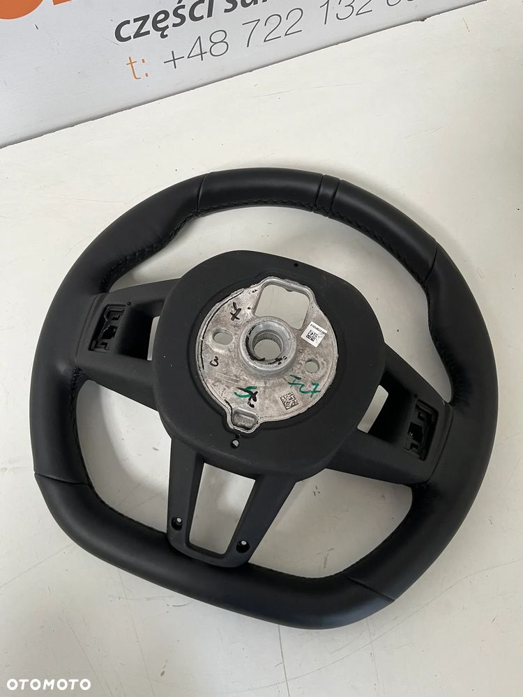 BMW G60 G70 M-PAKIET 5A42E48 KIEROWNICA SKÓRA CZARNA POD ŁOPATKI ŁADNA ORYGINAŁ - 3