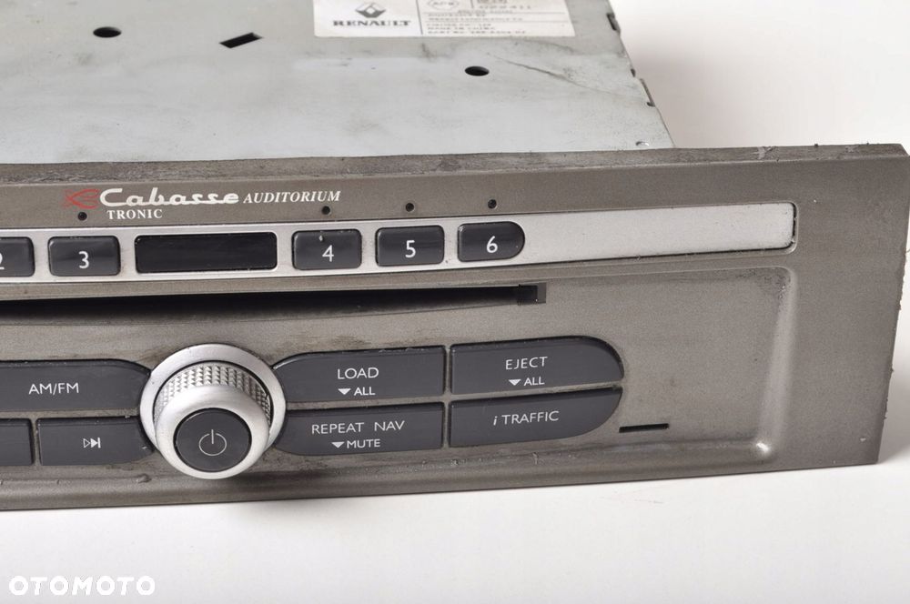 RENAULT VEL SATIS RADIO CD CABASSE AUDITORIUM 8200411126 MP3 - 2