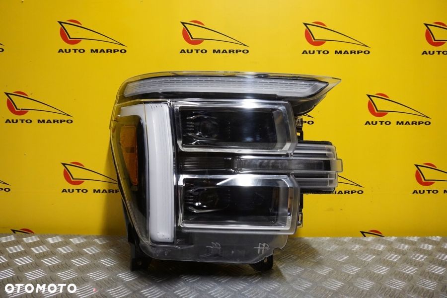 FORD F F150 RAPTOR 2024 - REFLEKTOR LAMPA FULL LED HIGH BLACK PRAWA USA - 2