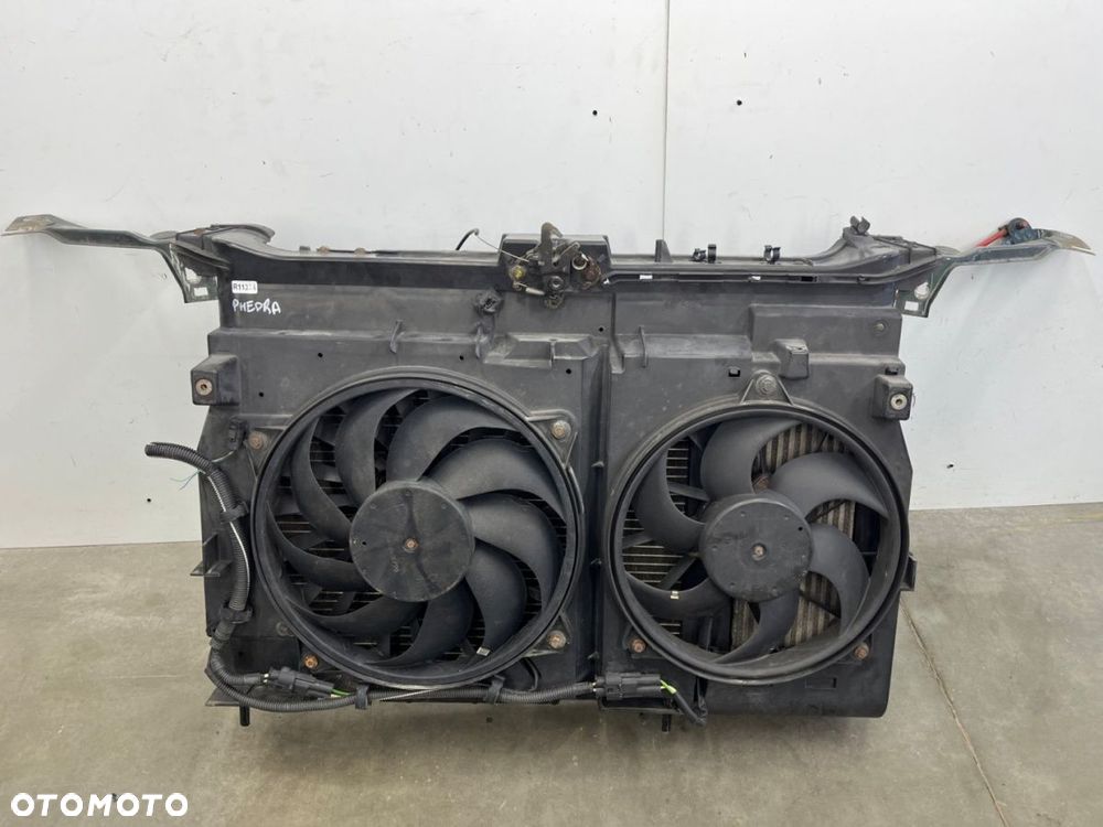 Pas przedni Peugeot 807 Citroen C8 Ulysse wiatraki chłodnice klimy wody intercooler wzmocnienie 2.0 - 1