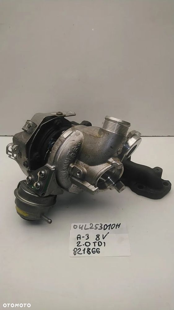 TURBOSPRĘŻARKA 2.0 TDI 150KM 184KM CUNA CUPA CUWA CRBC CKFB CYLA DFMA DJGA DFUA DGCA A3 8V 04L253010H - 1