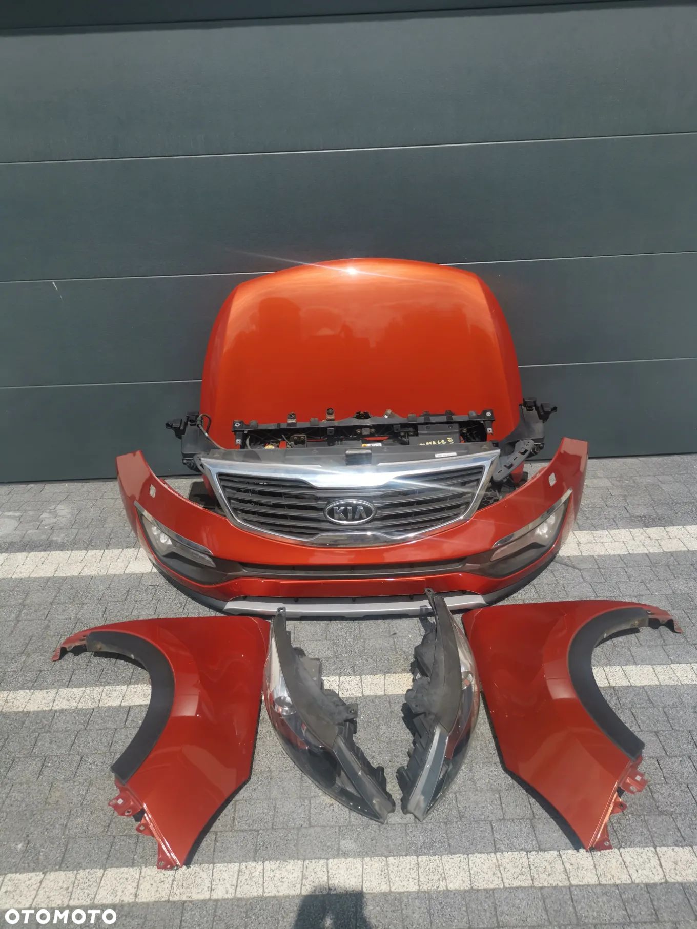 Kia Sportage 3 Maska Zderzak Przód Kompletny Kolor DM - 1