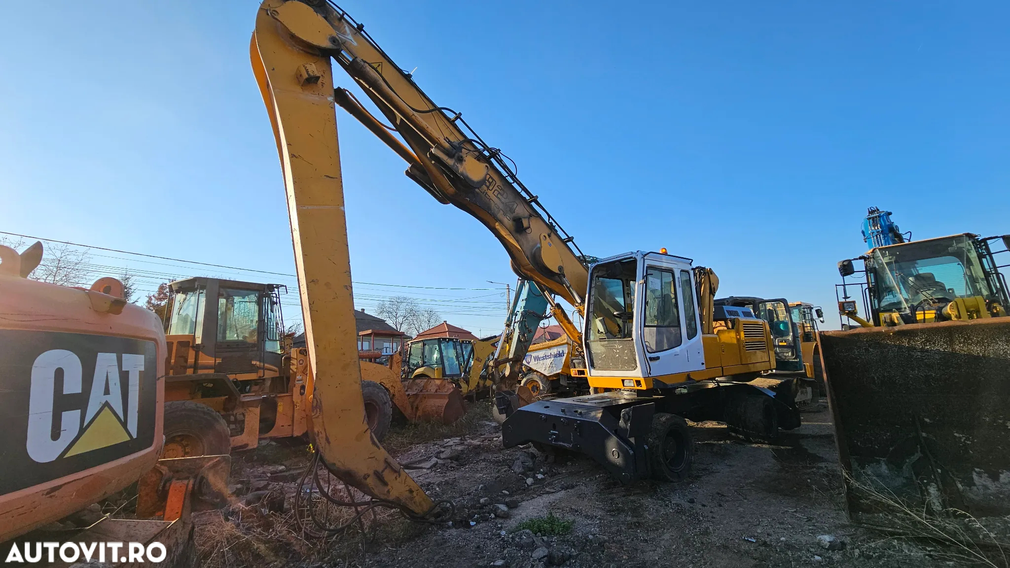 Liebherr A 924 C Excavator pe roti - 7