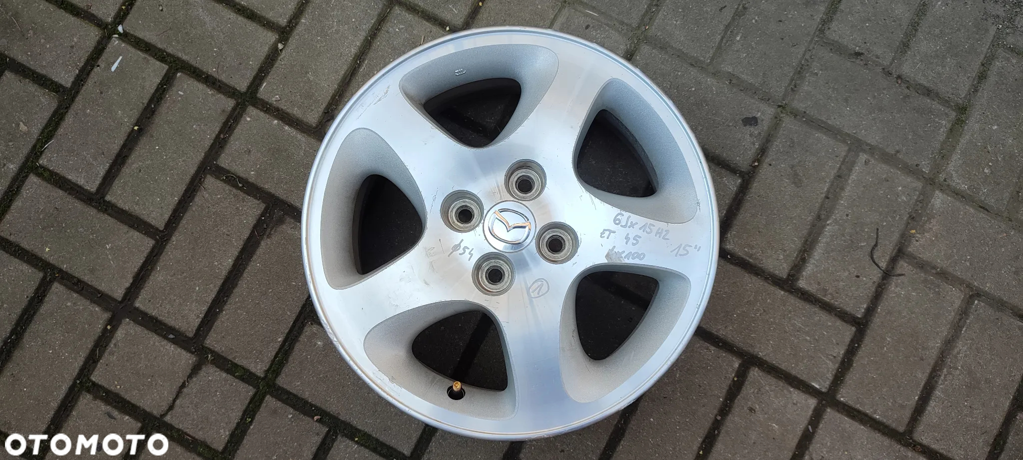 FELGI Aluminiowe 4x100 6Jx15 CALI MAZDA fi 54 TOYOTA KIA NISSAN KOMPLET 4 SZTUKI ENKEL - 2