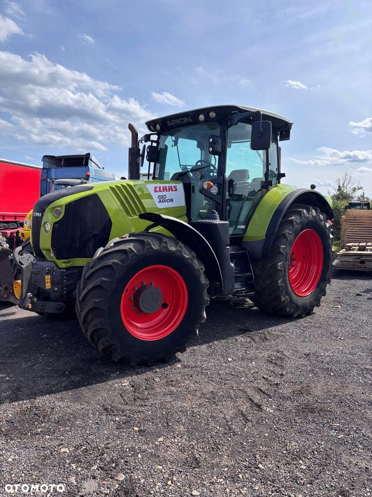 Claas Arion 650 CEBIS  Przedni TUZ WOM I Amortyzowana przednia Oś Pneumatyka - 3