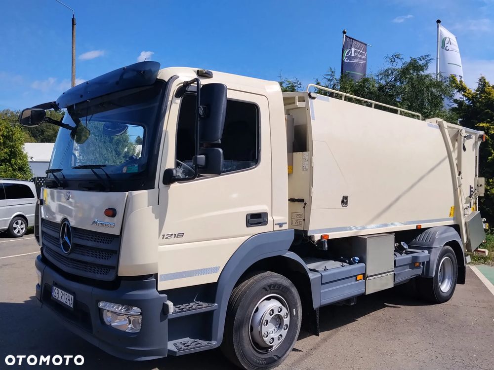 Mercedes-Benz Atego EURO VI Śmieciarka dwukomorowa,