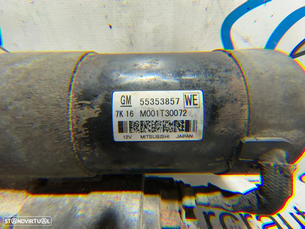 .Motor Arranque Original GM Opel 1.9 CDTi Z19DT 8V 120cv - 6