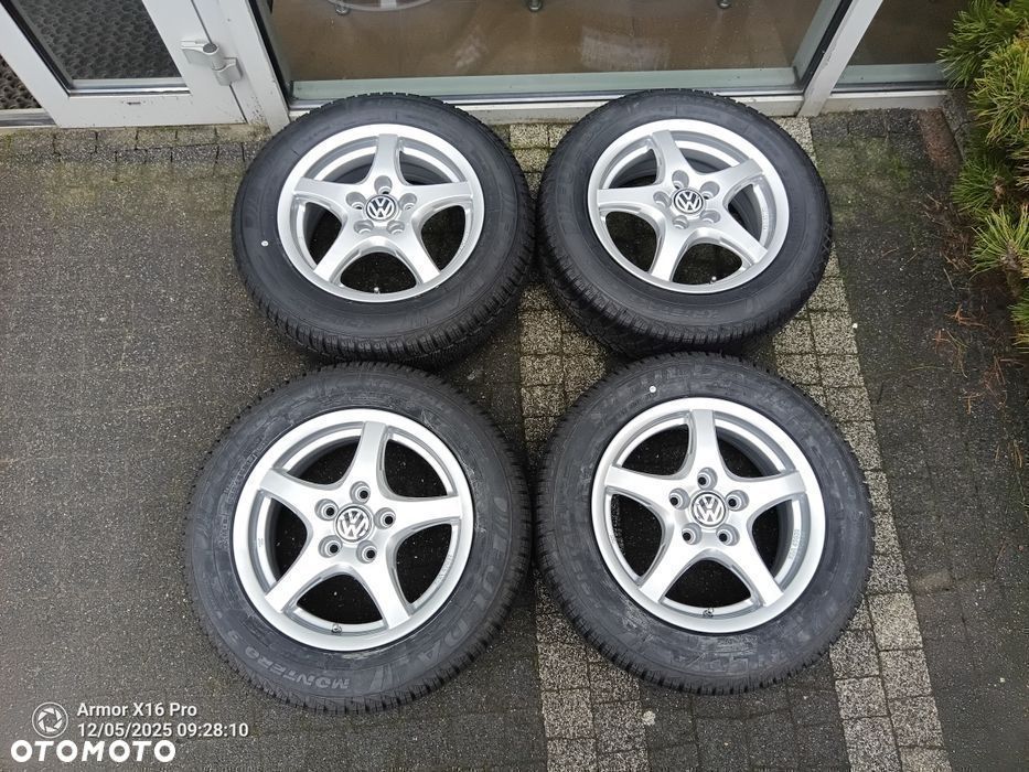 NOWE koła Zima Alu Vw Golf VI VII VIII Touran Caddy Eos Shara FULDA 15