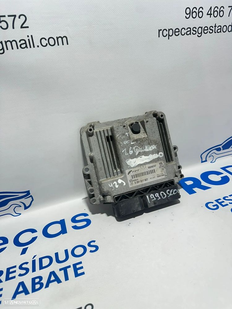 .Centralina Motor Bosch FGP Fiat 500L 1.6 Mjt 55259747 0281017827 352 2013 - 2017 - 2