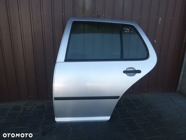 DRZWI LEWY TYŁ LEWE TYLNE VOLKSWAGEN GOLF IV HB KOMPLETNE - 2