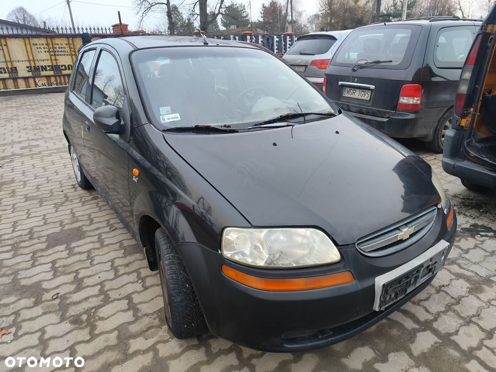 chevrolet aveo maska zderzak lampa grill błotnik drzwi zbiornik paliwa szyba lusterko klamka - 1