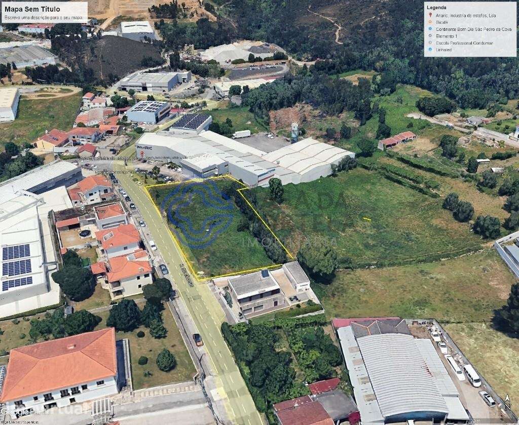 Terreno para venda com PIP aprovado, com 2850m2 para  20 T2 e 4 T1 em - Grande imagem: 4/16