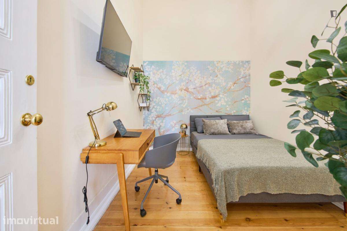 Quarto - localizado em Santos Lisbon - Grande imagem: 3/17