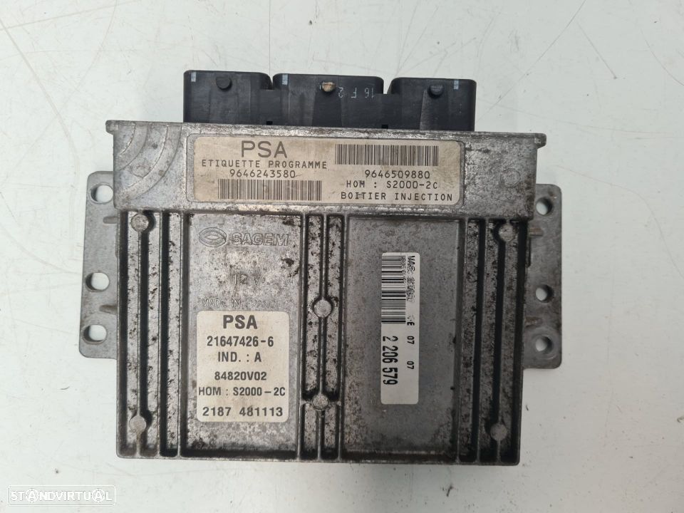 CENTRALINA PSA ORIGINAL 9646243580 9646509880 216474266 CITROEN XSARA N1 1.4i 75CV KFW TU3JP - 2