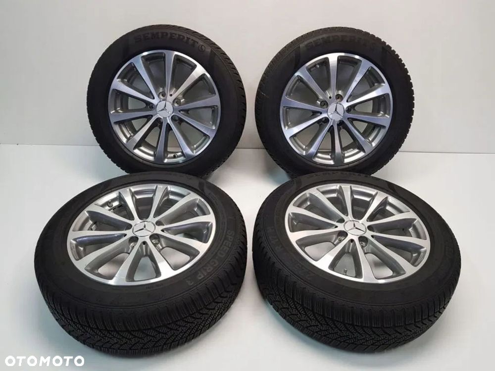 4X ORYGINALNE KOŁA 17" ZIMOWE 225/55 R17 MERCEDES W213 A2134011300 - 1
