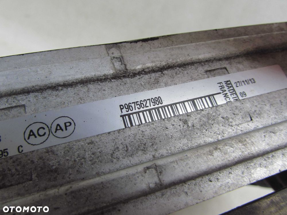 PEUGEOT 308 II T9 13-17 1.6 BLUE HDI CHLODNICA POWIETRZA INTERCOOLER 9675627980 - 6