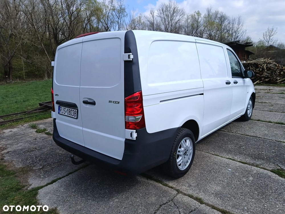 Mercedes-Benz VITO 1.6 diesel 111 CDI 114kM, WERSJA LONG L2H1 HAK, STAN BARDZO DOBRY, 2017 rok, BEZ WKŁADU FINANSOWEGO! - 9