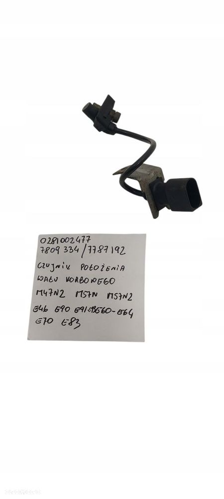 Bmw E87 E60 E90 E92 E70 E83 Czujnik Położenia Wału Korbowego M57N 7809334 - 2