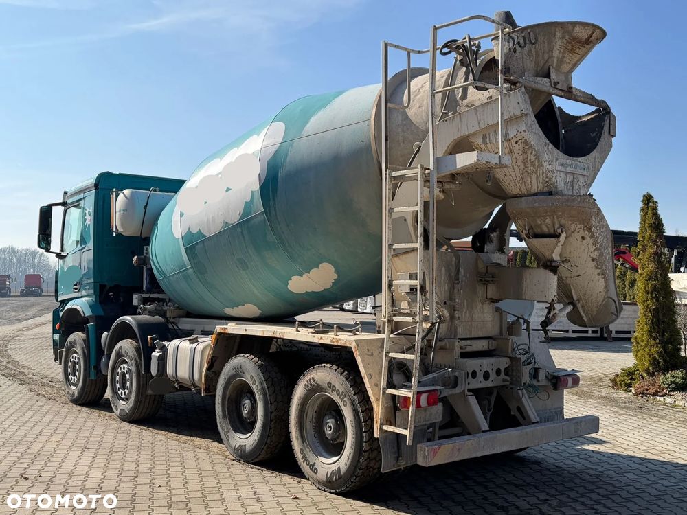 Mercedes-Benz AROCS 3742 8x4 EURO6 BETONOMIESZARKA EUROMIX 10 m³ - 5