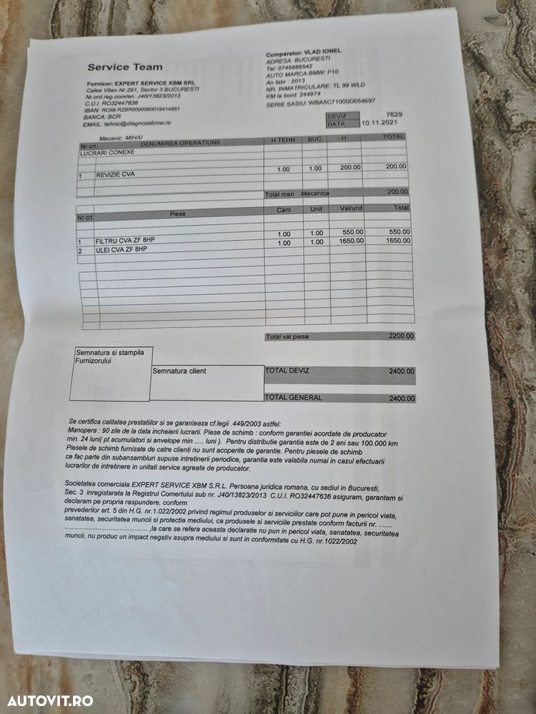 BMW Seria 5 525d Aut. Modern Line - 19