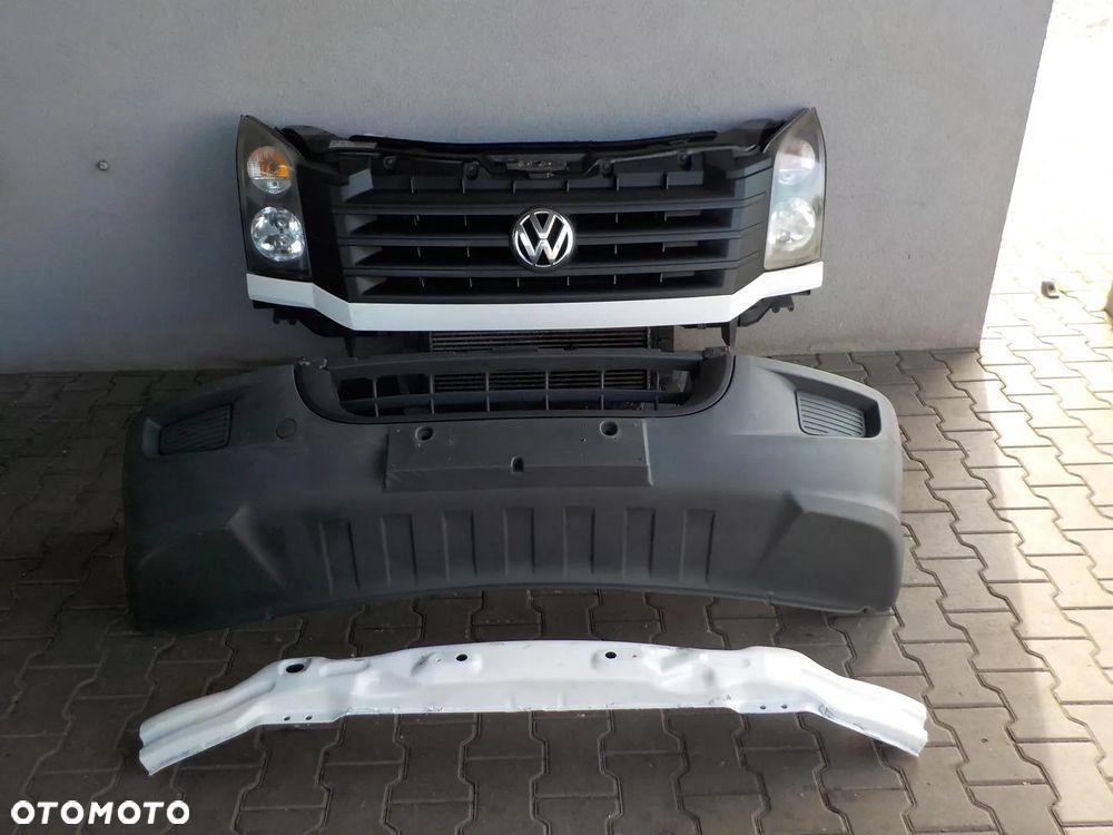 VW CRAFTER 2.0 TDI LIFT PAS PRZEDNI ZDERZAK KOMPLETNY PRZÓD CHŁODNICE GRILL LAMPY - 1