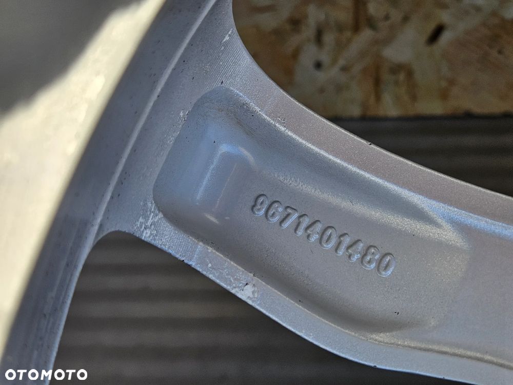 peugeot 508 koła felgi aluminiowe 17 9671401480 - 18