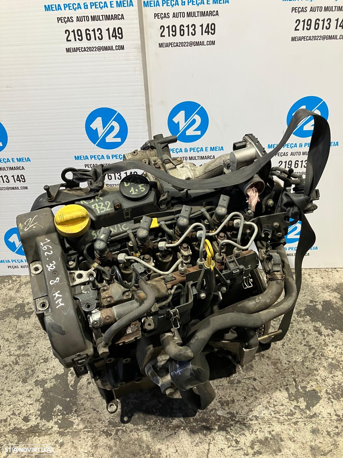 Motor Renault 1.5 Dci Megane Scenic K9K732 - 3