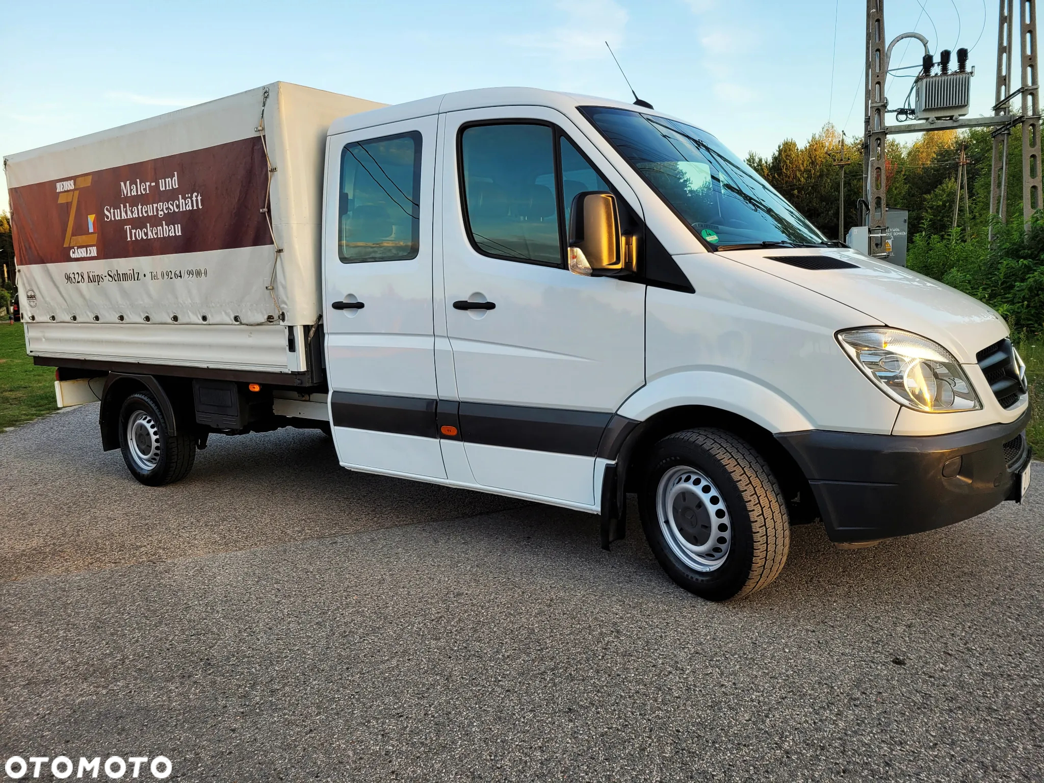 Mercedes-Benz Sprinter 313 Doka Skrzynia 3.40m Plandeka - 5
