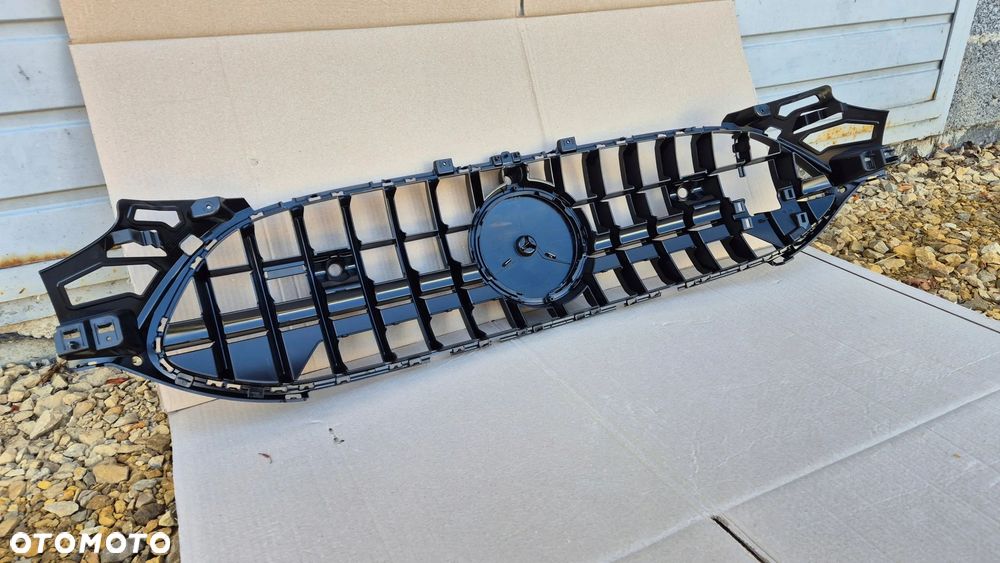 Atrapa Chłodnicy Grill Mercedes AMG GT W192 C192 OE A1928880400 Black Nowy! - 9