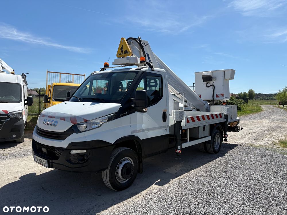 Iveco DAILY 65C18 | PODNOŚNIK KOSZOWY | 20M | MULTITEL 202 DS | NOWE OPONY | KLIMA | SPROWADZONY | SUPER STAN - 5