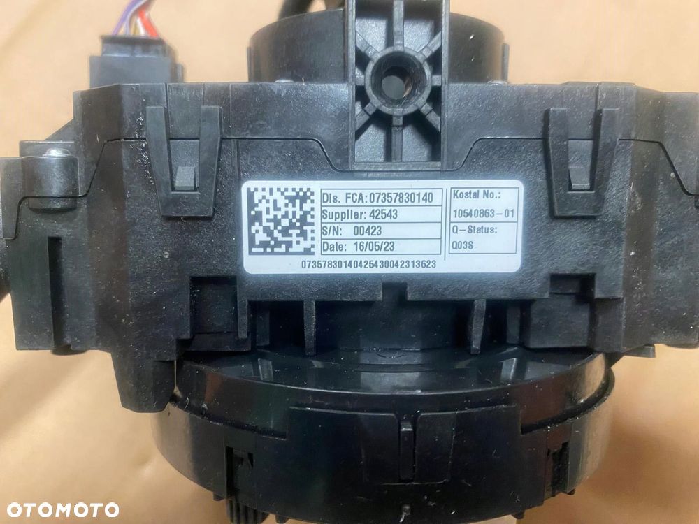 4/ przełacznik zespolony taśma manetki fiat 500e 07357830140 - 5