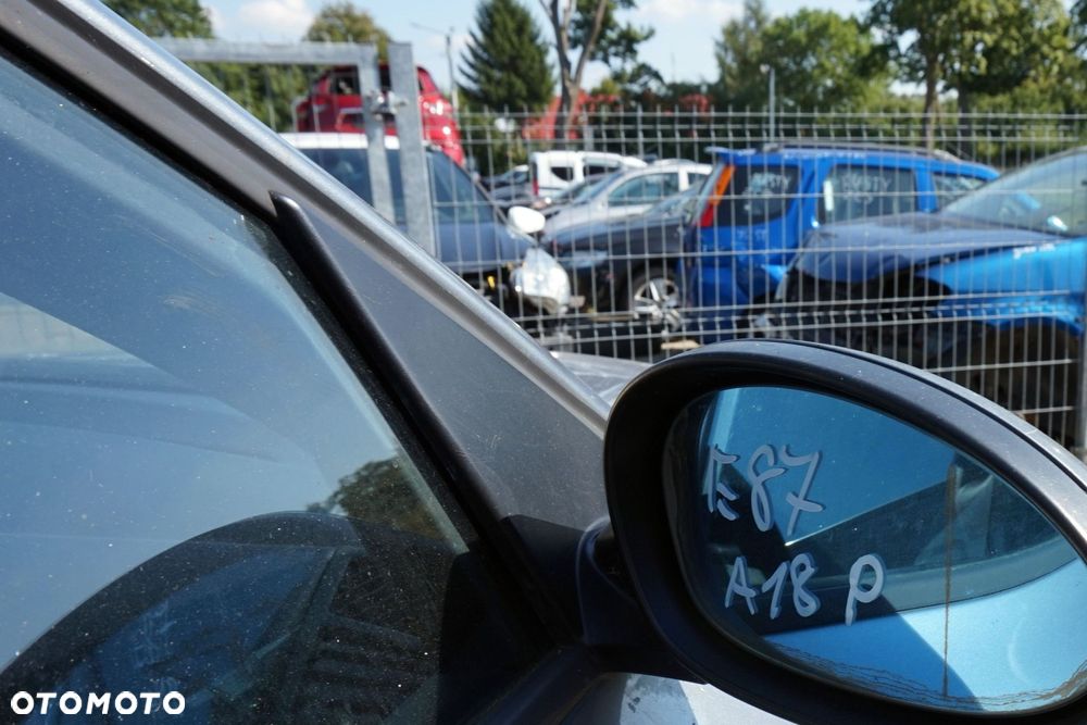 LUSTERKO ELEKTRYCZNE PRAWE 1 E87 LIFT A18 QUARZBLAU BMW 2007-2011 - 4
