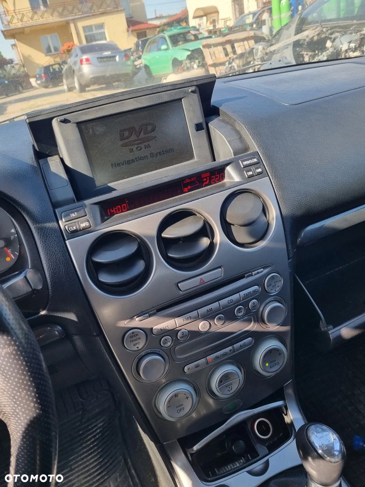 Mazda 6 kombi 2002r 2.0d  lakier 16w xenon, dvd navi, skóra, hak na części - 5