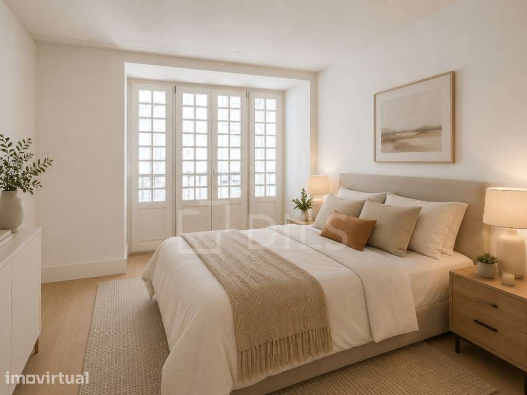 Apartamento T2 novo com garagem junto à Avenida da Liberdade - Grande imagem: 4/17
