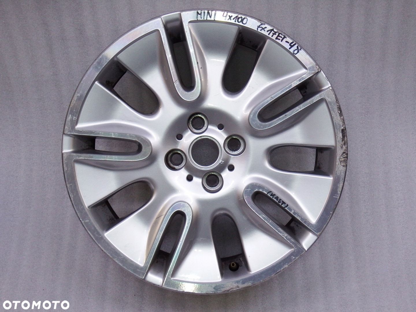 FELGA MINI COOPER 4x100 7x17 ET48 OEM - 1