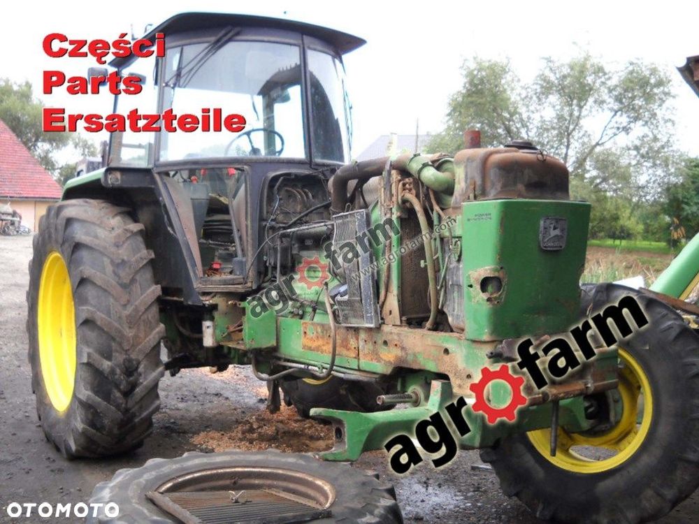 John Deere 3050 części, silnik, skrzynia biegów - 3