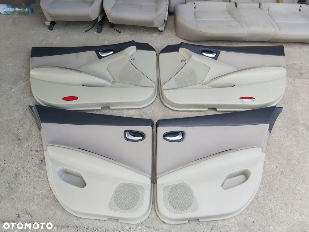 Nissan Primera P12 Sedan fotel lewy prawy przód tył kanapa boczek drzwi - 6