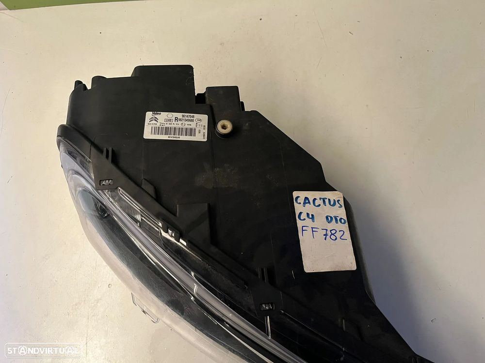 CITROEN C4 CACTUS FAROL DIREITO - FF782 - 7