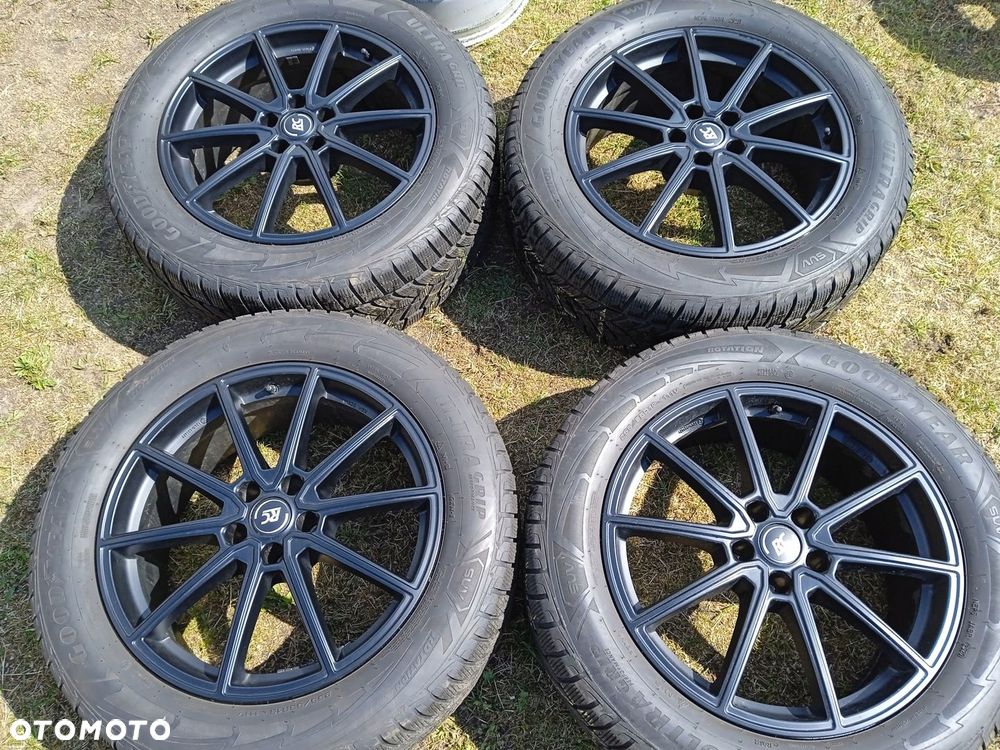 Felgi aluminiowe 5x112 Audi VW Mercedes opony zimowe 255/55 R19 7mm - 2