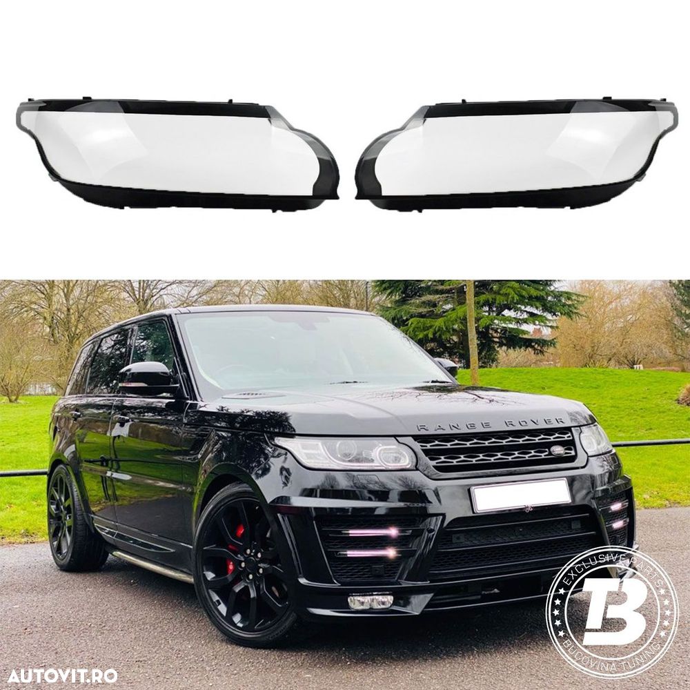 Sticle Faruri compatibile cu Range Rover Sport II L494 - 1