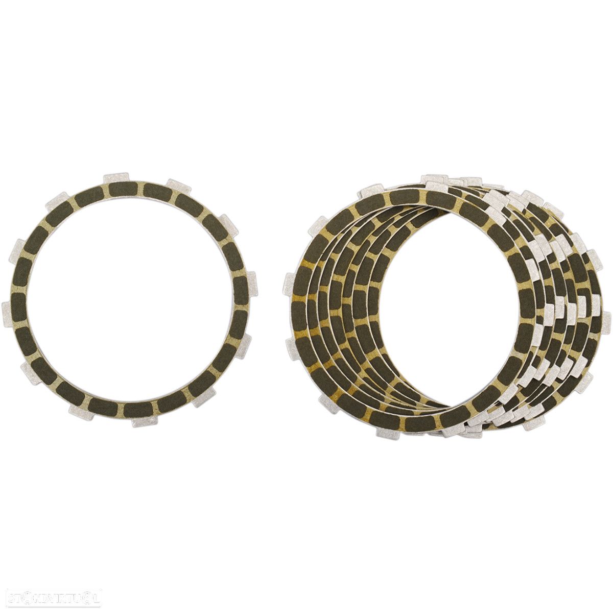 barnett embreagem kit de discos de fricção kevlar 8 placas 302-35-10004 - 1
